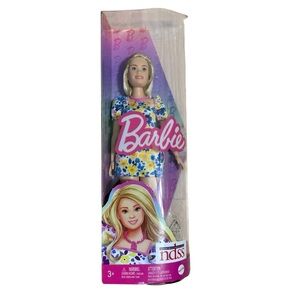 Barbie Fashionistas #208 NDSS Down Syndrome Doll with Floral Dress Shoe Braces